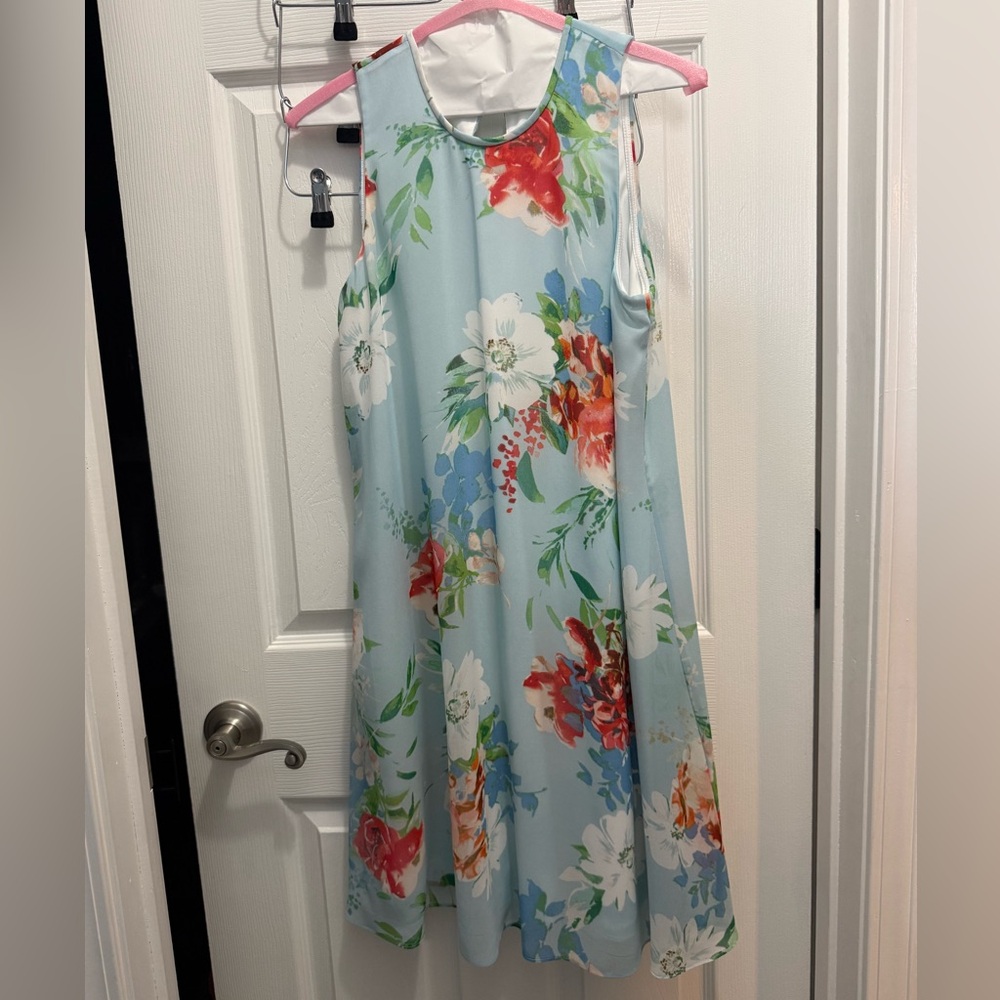 Calvin Klein Multicolor Floral Dress